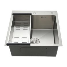 Мойка для кухни с коландером из нержавеющей стали Gappo GS5050
